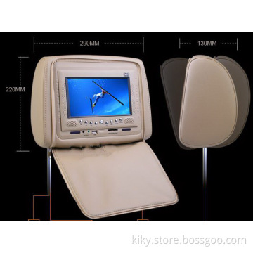 Car Headrest DVD Player with Wireless Game Controller and Remote Control